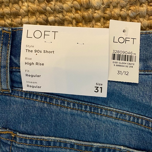 LOFT Pants - Loft 90s Jean Shorts